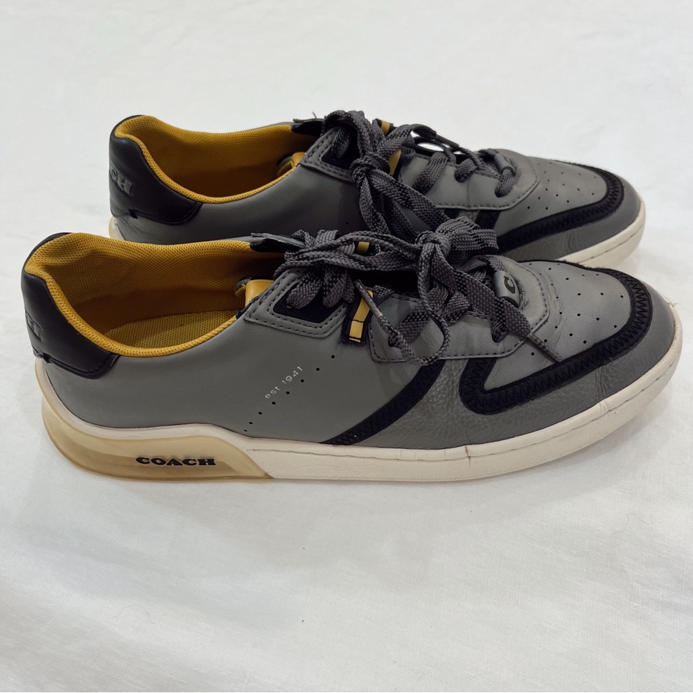 Coach Citysole‎ Court Gray and Black Sneakers - Picture 3 of 16